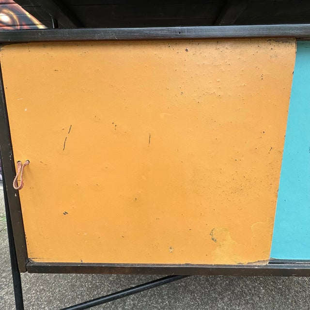 Metal 1950s Mid Century Arthur Umanoff Cocktail Dry Bar or Sideboard for Raymor For Sale - Image 7 of 12