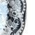 Ceramic Antique English Black Transferware Platter “Italian Buildings” by P. Hall, C. 1820–1840 For Sale - Image 7 of 8