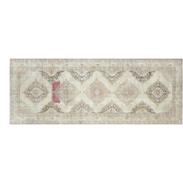1960s Turkish Oushak Rug For Sale