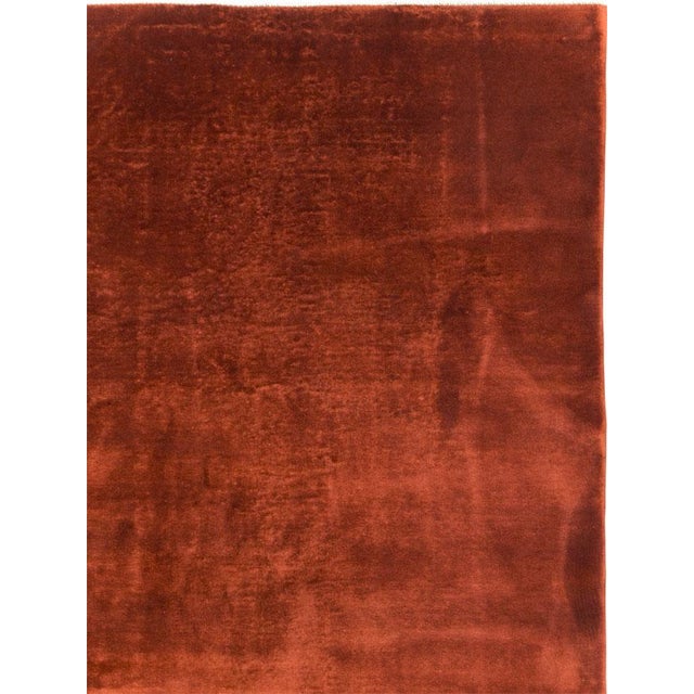A vintage Chinese Art Deco large room size carpet handmade during the mid-20th century. Measures: 9' 10" x 13' 4".