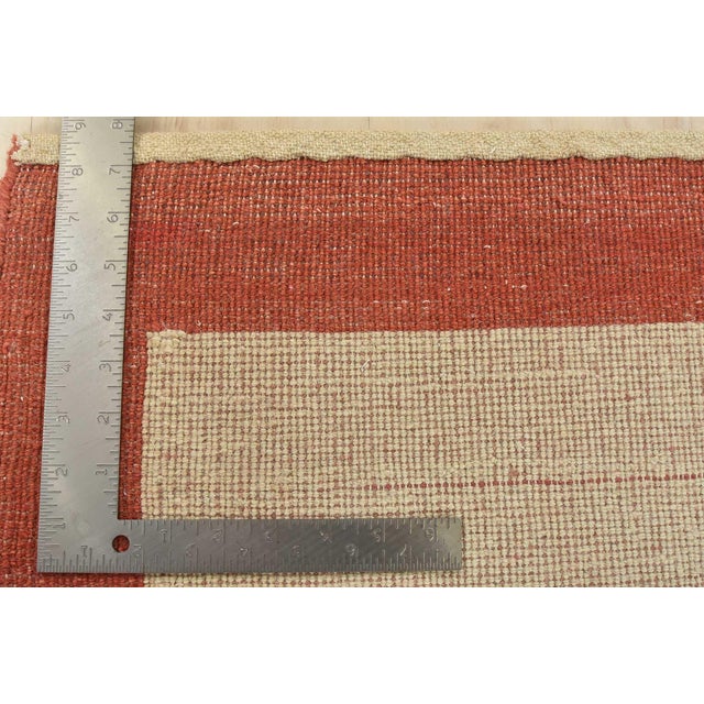 Gabbeh Rug 2’7” X 3’3” Ivory Wool Contemporary Hand-Knotted Carpet For Sale - Image 9 of 9