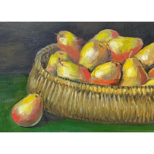 Walt Kuhn (1877–1949) Still Life with Pears in Basket, 1947 For Sale - Image 13 of 15