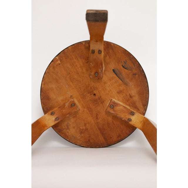 Vintage Swedish Stool by Alvar Aalto for Hedemora, 1940s For Sale - Image 6 of 7