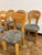 Set of 5 Pine Dining Chairs, Manner of Ranier Daumiller For Sale - Image 11 of 17