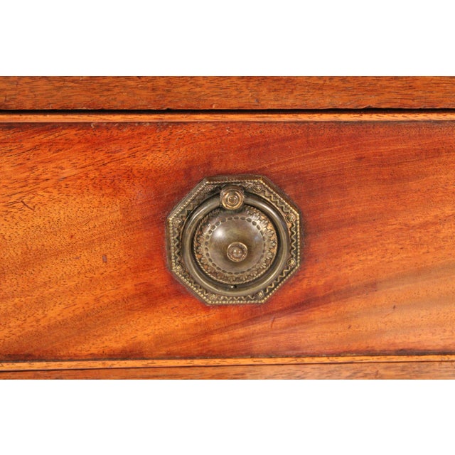 Late 18th Century George II Mahogany Chest of Drawers For Sale - Image 9 of 12