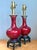 Mid 20th Century Vintage Sand De Bouf Glazed Ceramic Lamps - A Pair For Sale - Image 5 of 12