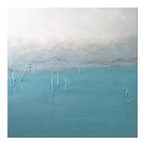 "Soft Place To Fall" KR Moehr Coastal Landscape Canvas Abstract Art Print