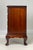 Continental Furniture Company Vintage Continental Furniture Co. Queen Anne Style Mahogany 4-Drawer Bedside Chest For Sale - Image 4 of 16