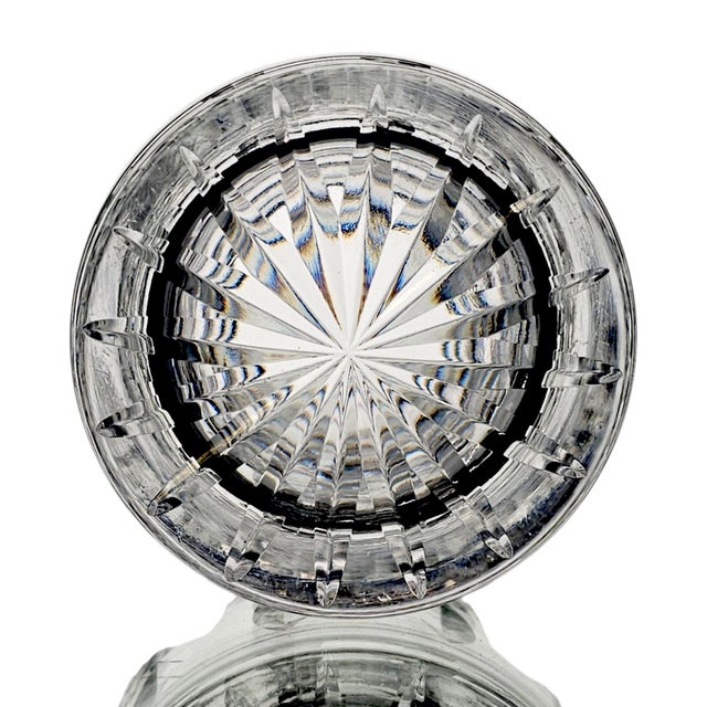 Glass Waterford Castlemaine Irish Crystal Honey Jam Jar With Lid 4.75" For Sale - Image 7 of 14