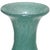 Mid-Century Modern Antique Murano Avem 1932 Pulegoso Teal Green Bubbles Italian Art Deco Glass Footed Flower Vase For Sale - Image 3 of 9