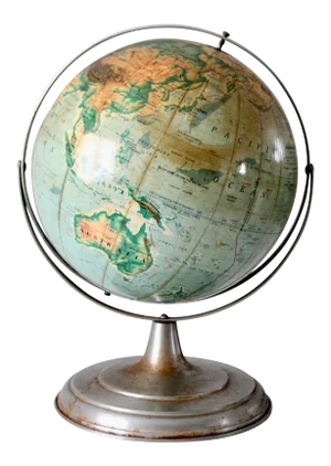 1960s World Globe