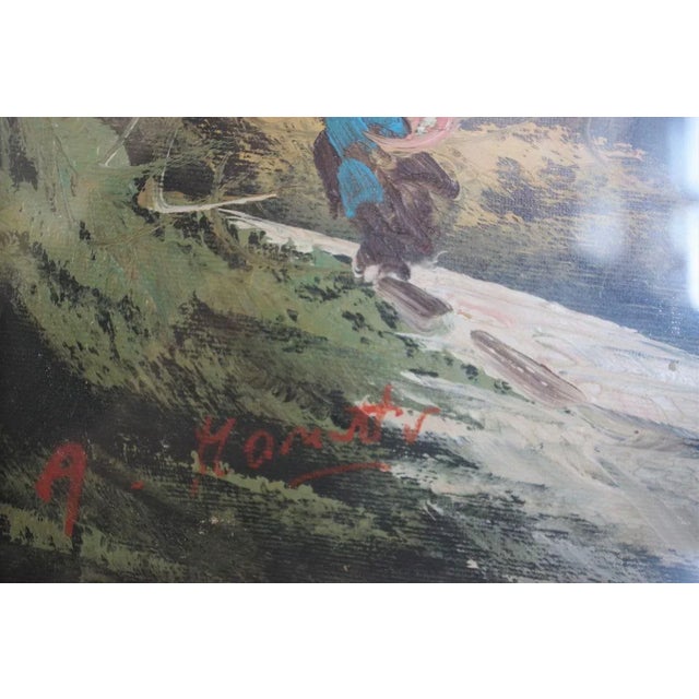 Paintings, Oil on Canvas, Moretti, 1970, Set of 3 For Sale - Image 10 of 18