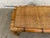 Brown Vintage Bamboo and Woven Rattan Console Table, 1970s For Sale - Image 8 of 12