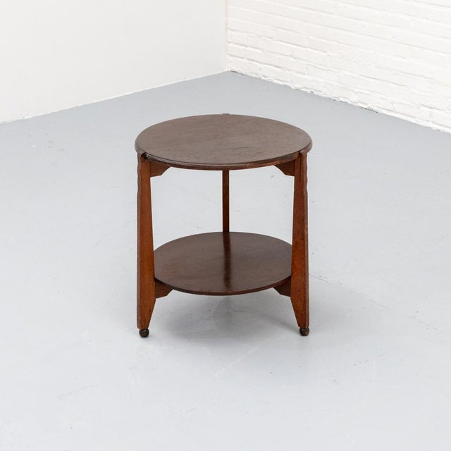 Amsterdam School Side Table, 1920s For Sale - Image 11 of 11