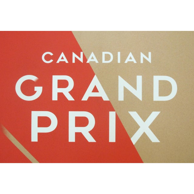2010s 2019 Contemporary Mads Berg Sports Poster - Canadian Grand Prix, Montreal For Sale - Image 5 of 6