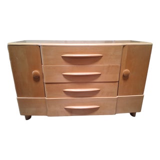 Circa 1950 Heywood-Wakefield M193 Blonde Birch Credenza / Buffet, Attributed For Sale