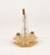 Condiment Set in Acrylic Glass, Wicker and Brass in the style of Christian Dior, Italy, 1970s, Set of 5 For Sale - Image 10 of 12