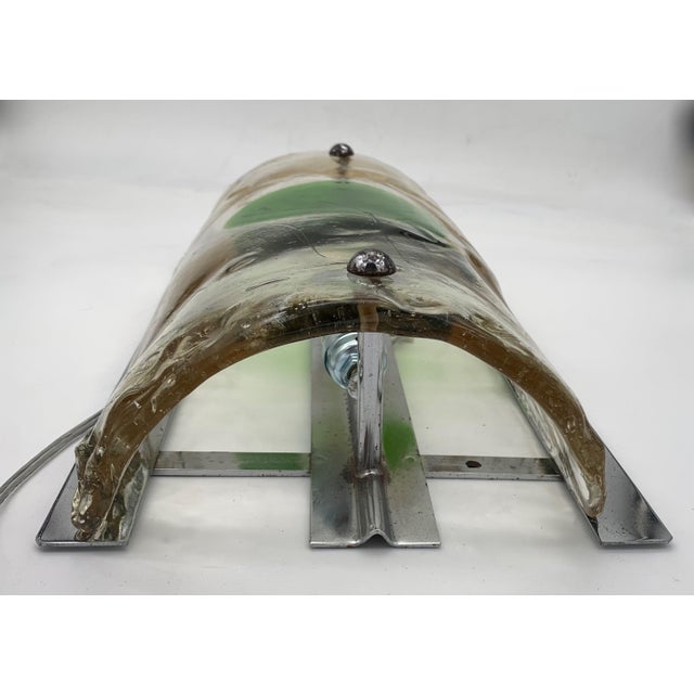 Wall Lamp attributed to A.V. Mazzega, 1970s For Sale - Image 3 of 5