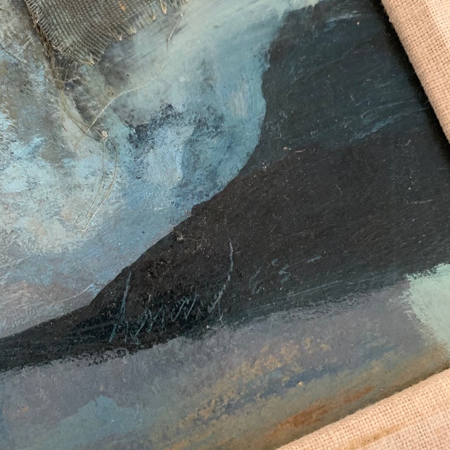 James Havard Oil And Mixed Media On Panel Board 1965