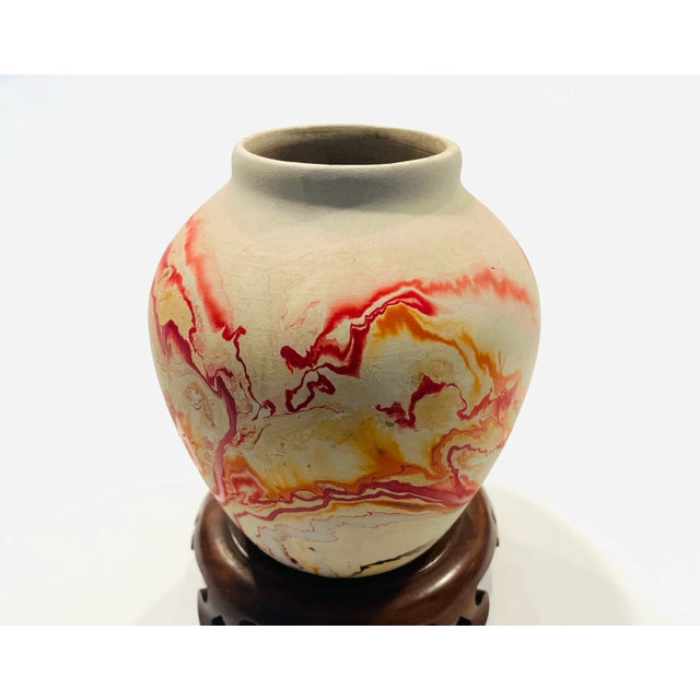 1970s Nemaji Modern Ceramic Vase For Sale - Image 4 of 8