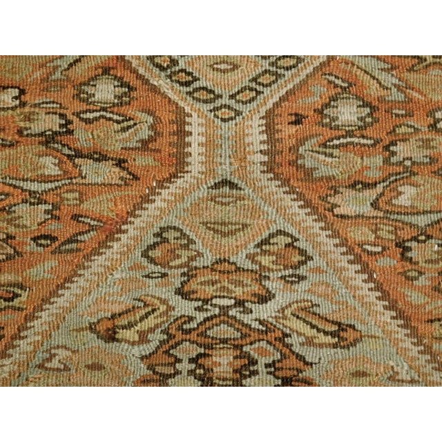1920s Antique Persian Senneh Kilim Flatweave. 4'x 5'10" For Sale In Los Angeles - Image 6 of 13