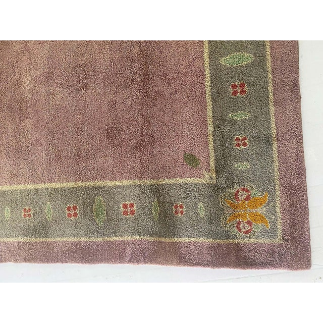 Doris Leslie Blau Vintage Irish Donegal Arts & Crafts Rug For Sale - Image 10 of 12