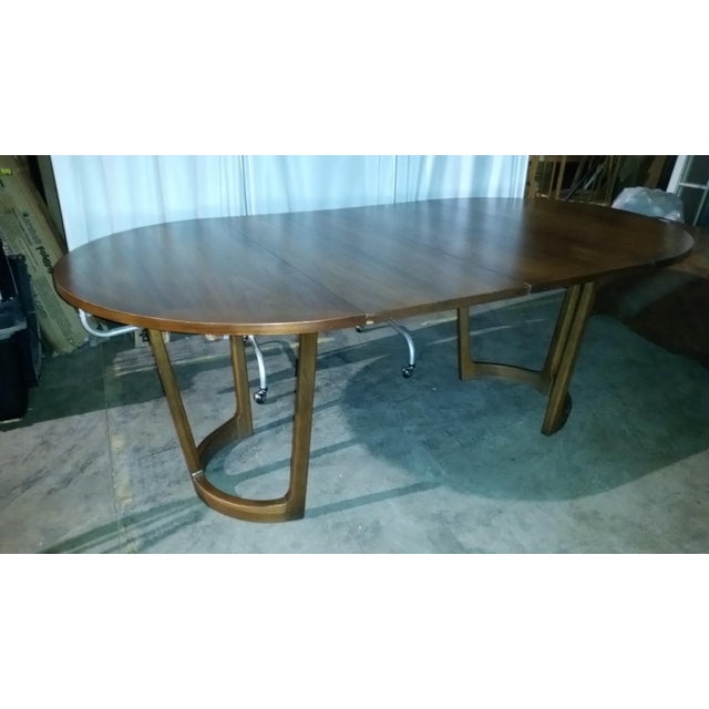 Lane Rhythm Round Dining Table Leaf Pads Chairish