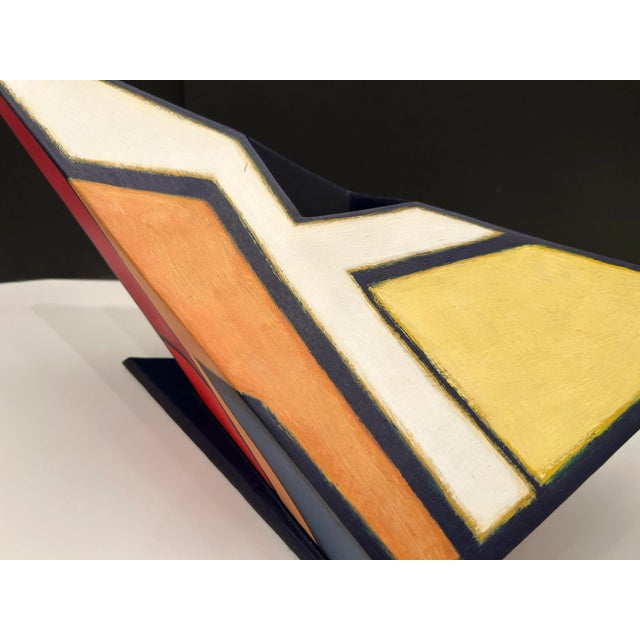 Piet Mondrian Postmodern Mondrian Inspired Sculpture For Sale - Image 4 of 8