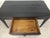 Farmhouse Table in Blackened Wood For Sale - Image 11 of 18