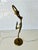 Mid-Century Modern Mid-Century Brass Dancing Figurines Statues- a Pair For Sale - Image 3 of 9