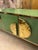 Italian Sideboard in Green Murano Glass with Brass Accents by Justfurnituress For Sale - Image 4 of 10