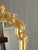 Vintage French Provincial Gold Syroco Style Wall Mantle Mirror For Sale - Image 10 of 16