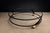 Brazilian Modern Round Coffee Table in Plated & Painted Metal With Glass Top, Brazil, 1960s For Sale - Image 13 of 13