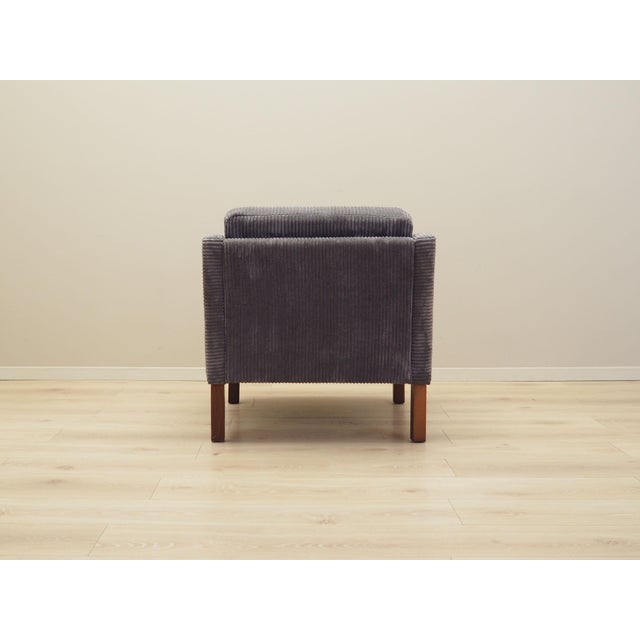 Gray Danish Beech Armchair, 1970s For Sale - Image 8 of 16