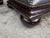 Vintage Baker Leather Hourglass Footstools With Nailhead Trim, Pair For Sale - Image 12 of 13