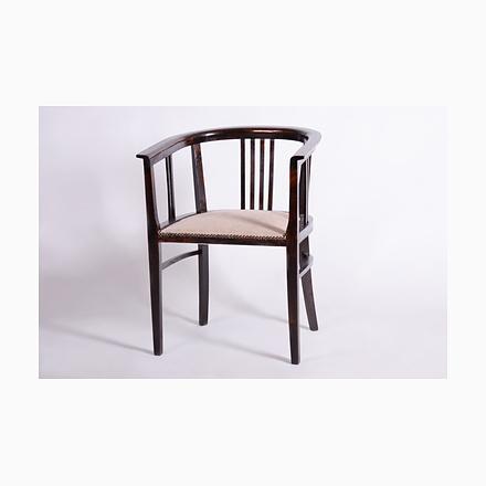 Art Deco Armchair in Oak, Czech, 1920s For Sale - Image 17 of 17