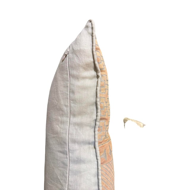 Fortuny Vintage Italian Fortuny Pillow For Sale - Image 4 of 4