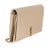 Contemporary Tan Smooth Calfskin Cassandre Chain Clutch For Sale - Image 3 of 9