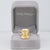 Modern 11.7Ct Citrine Ring – Emerald Cut 16×12 Mm, Solid 14k Gold Statement Ring For Sale - Image 3 of 9