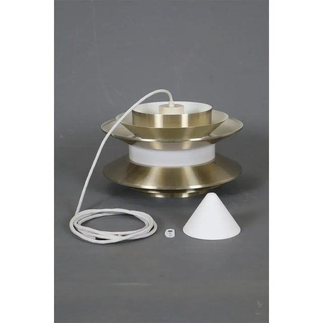 Vintage Space Age Hanging Lamp by Carl Thore for Granhaga, 1960s For Sale - Image 11 of 16