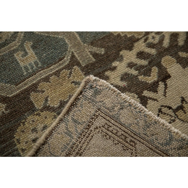 Old New House Vintage Distressed Hamadan Rug Runner - 3'9" x 8'5" For Sale - Image 4 of 12