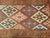 Antique Persian Varamin Kilim Runner, Handwoven Wool, Caucasian Geometric Pattern, 3x12 For Sale - Image 14 of 17