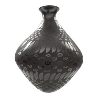 Mata Ortiz Blackware Vase For Sale