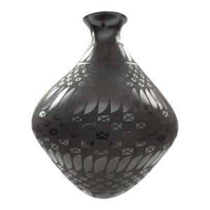 Mata Ortiz Blackware Vase