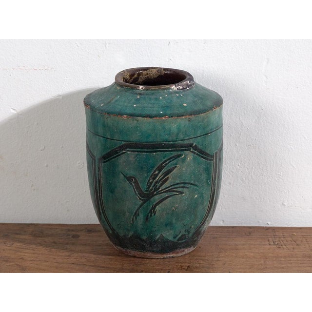 Antique Chinese Vase in Ceramic For Sale - Image 6 of 7