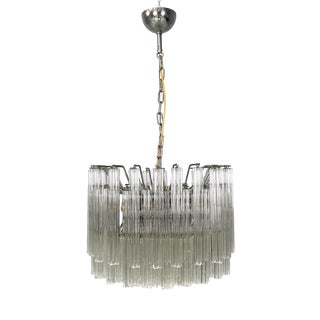 Italian Modern Murano Glass Chandelier by Murano Due, 1970s For Sale