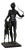 Nude Figure of Diana the Huntress with Greyhound, Late 20th Century, Bronze For Sale