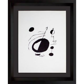 1960s Vintage Joan Miro Original Lithograph Print For Sale