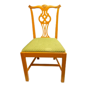 1700's Authentic Thomas Chippendale Cherry Wood Chair Refinished in 1970's