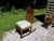 Wood Antique Arts & Crafts Art Nouveau Mission Solid Oak Rocker Rocking Chair For Sale - Image 7 of 17